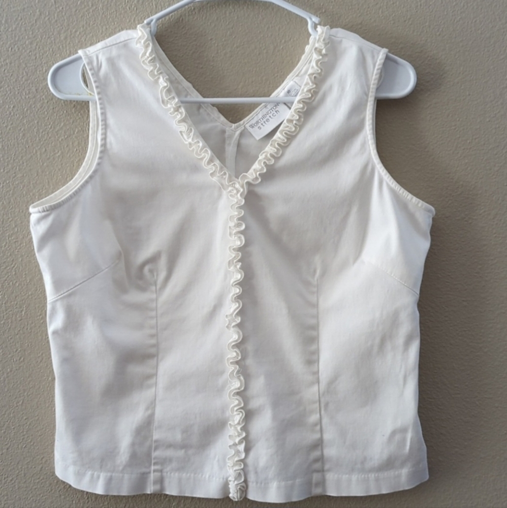 Vintage Worthington Tailored Blouse